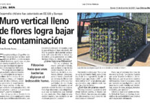 Sistema de descontaminación Instituto Matthei en «Las Últimas Noticias»