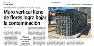 Sistema de descontaminación Instituto Matthei en «Las Últimas Noticias»